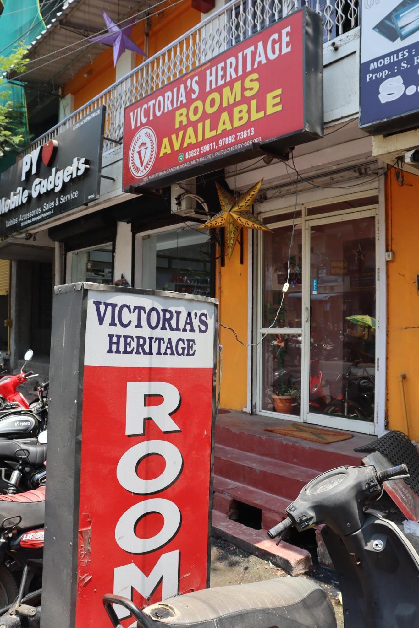 New Victoria'S Heritage Pondicherry Exterior foto
